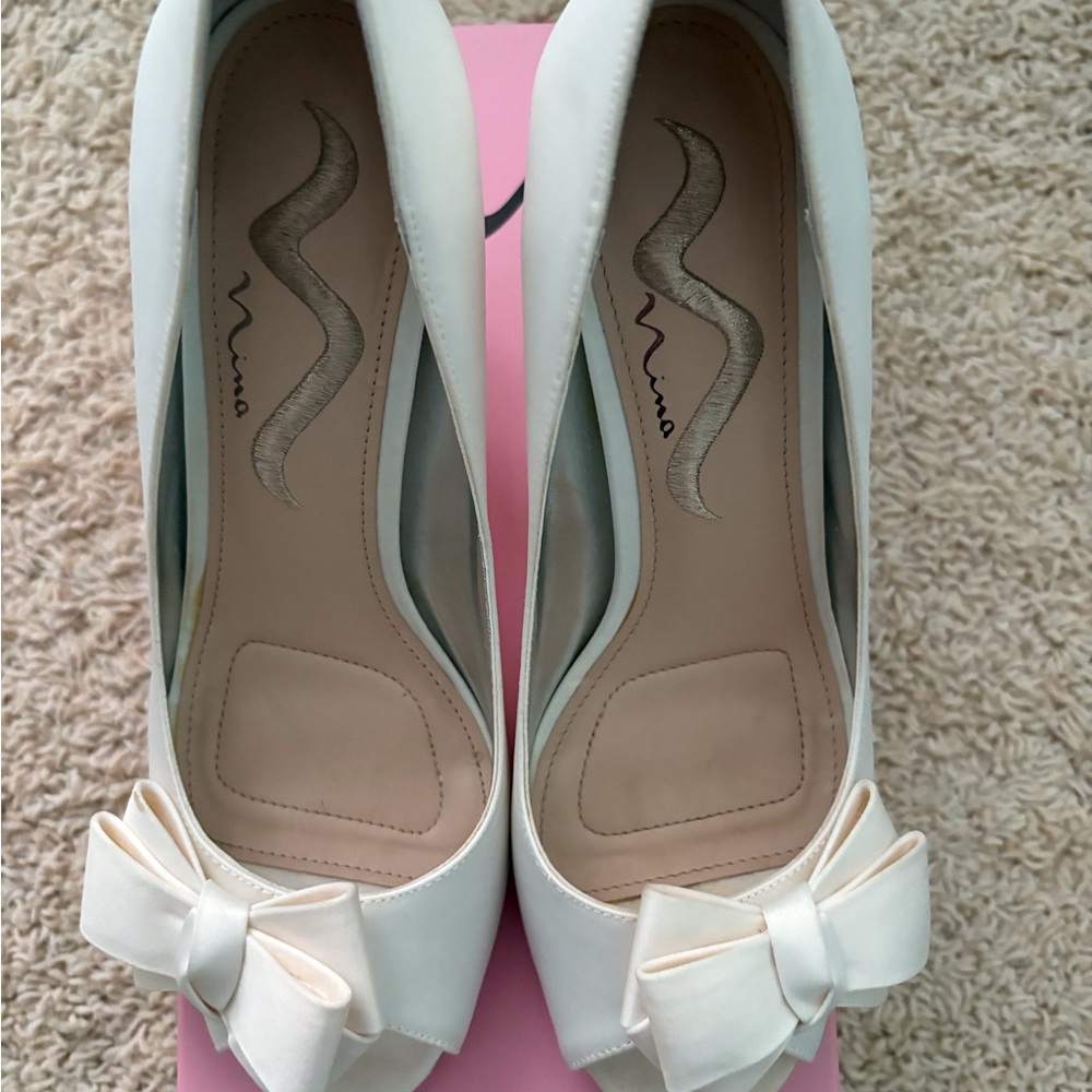 Nina Ivory Heels Elegant Subcategory